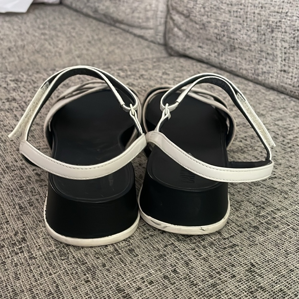 Camper Antonik Off White Leather Sandals Size 41 US 10 - Picture 7 of 12